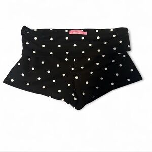 Black Polka Dot Women's Shorts